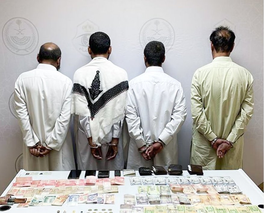 القبضُ على 4 مقيمين لارتكابهم حوادث نشل بالمدينة المنورة
