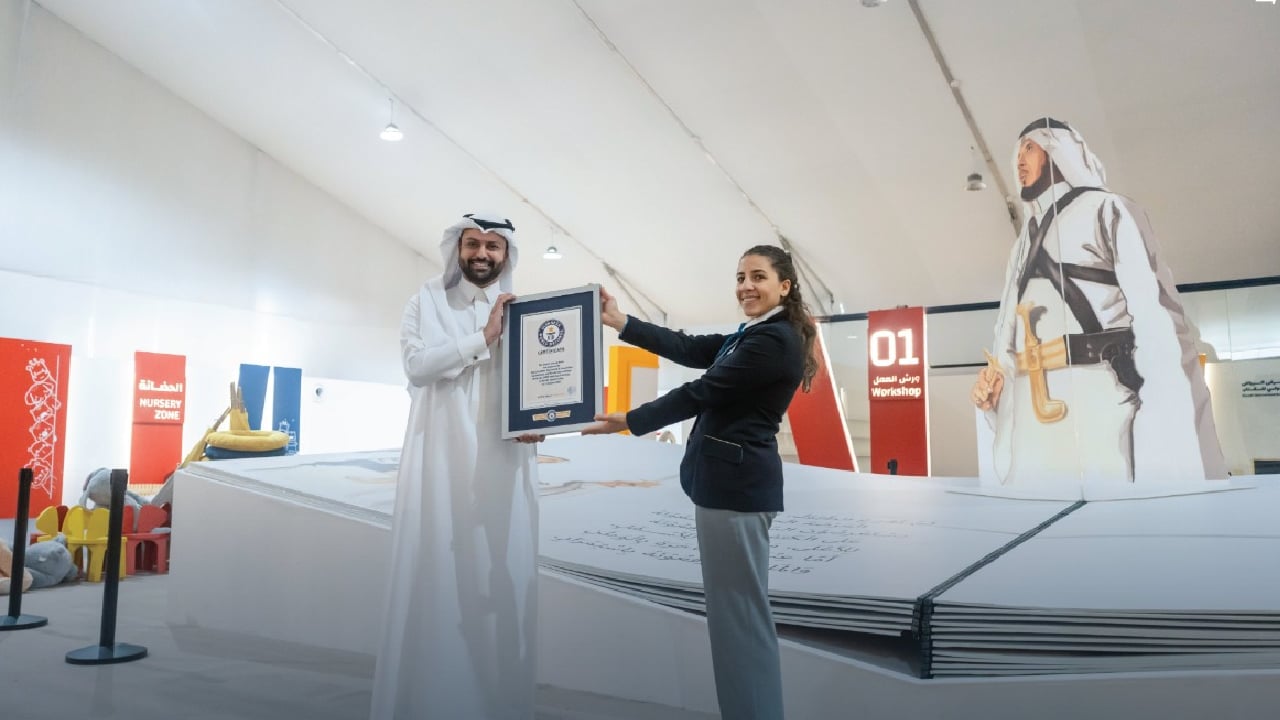 رقمان قياسيان لمعرض الرياض الدولي للكتاب بموسوعة «جينيس»
