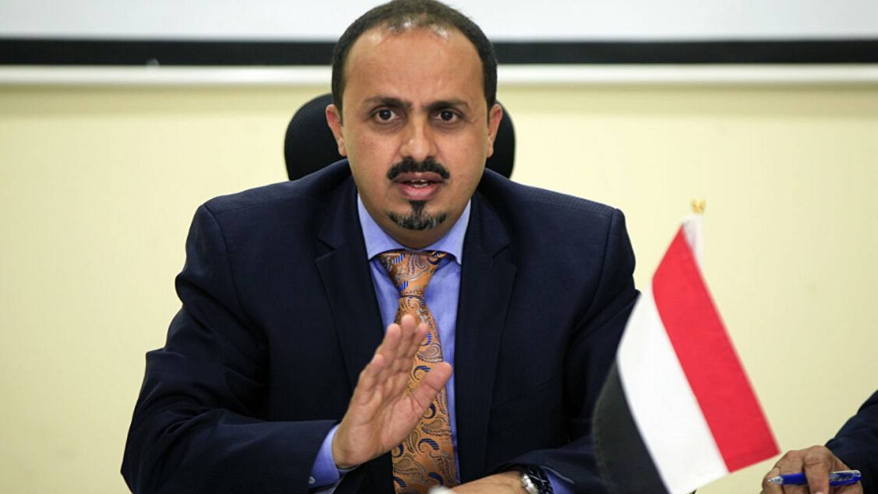 وزير الإعلام اليمني: رفض الحوثيين تمديد الهدنة يثبت انقيادهم الأعمى خلف إيران