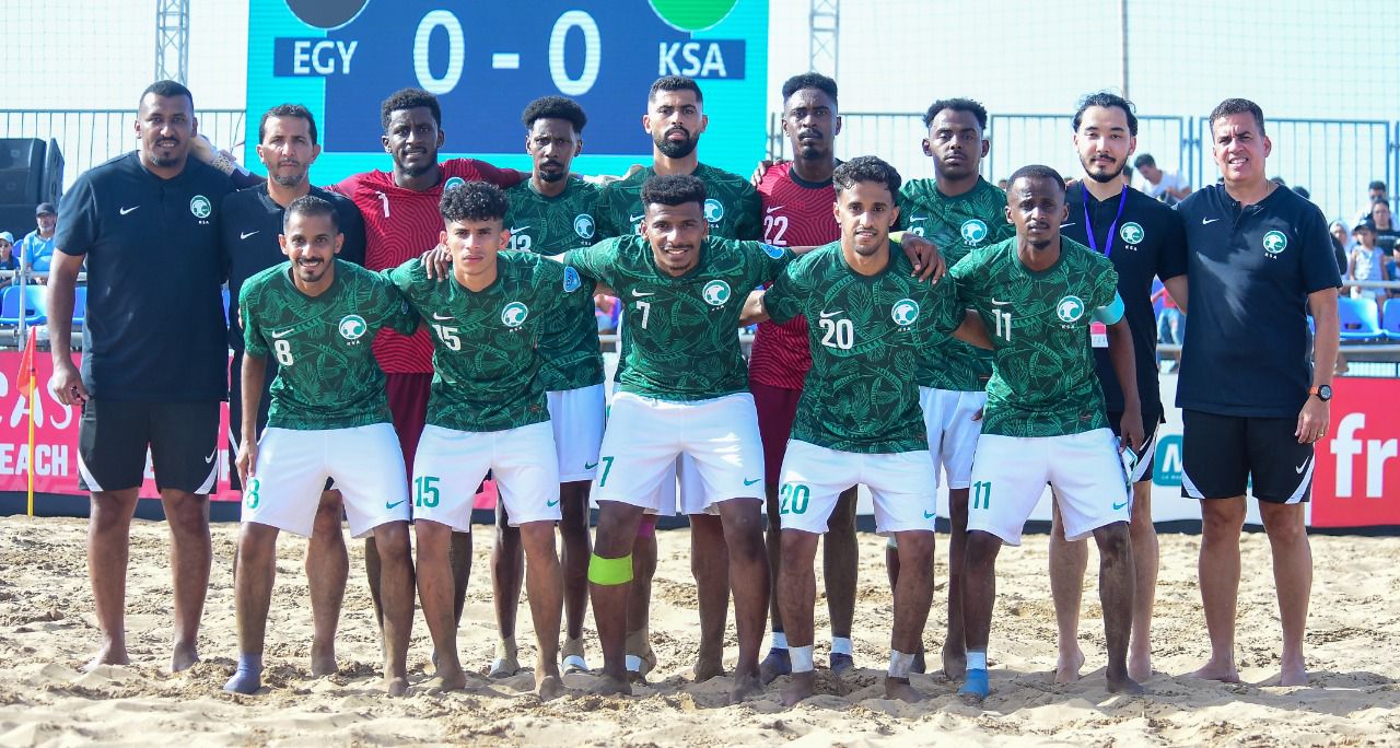 «أخضر الشاطئية» في المجموعة الأولى بكأس القارات 2022
