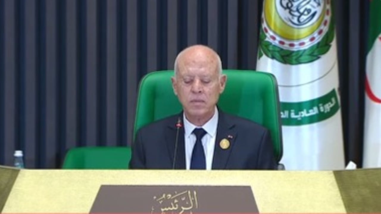 الرئيس التونسي بـ«القمة العربية»: سنحرص على الصوت العربي الموحّد رغم الانقسامات