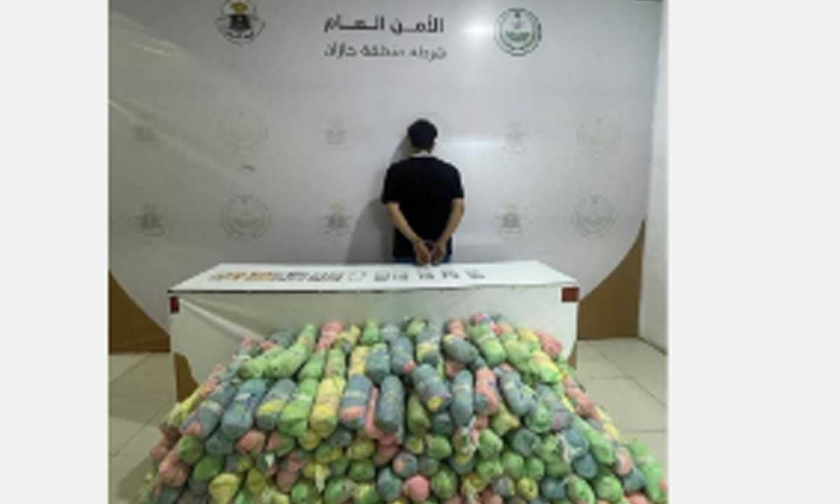 القبض على مواطن بحوزته 80 كيلو جرامًا من القات المخدر بجازان 
