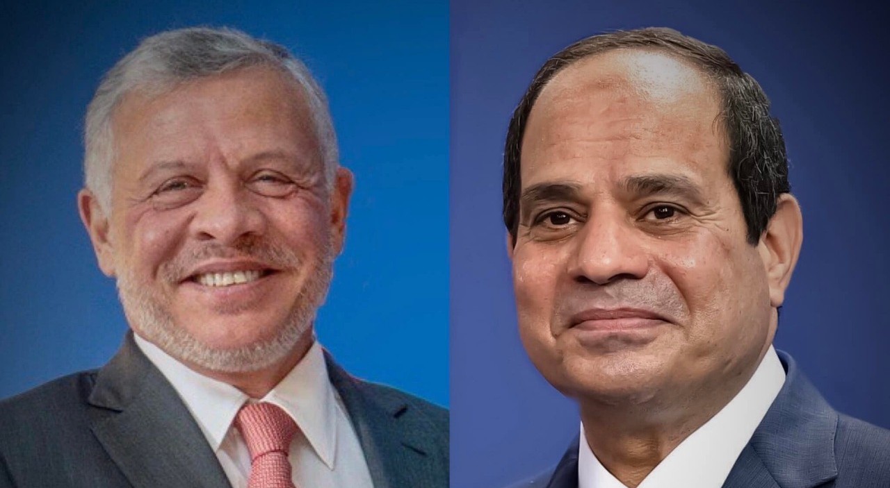 الرئيس السيسي وملك الأردن يبحثان بالقاهرة مستجدات المنطقة والعالم 