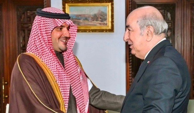 وزير الداخلية يبحث مع الرئيس الجزائري العلاقات الثنائية والتعاون الأمني