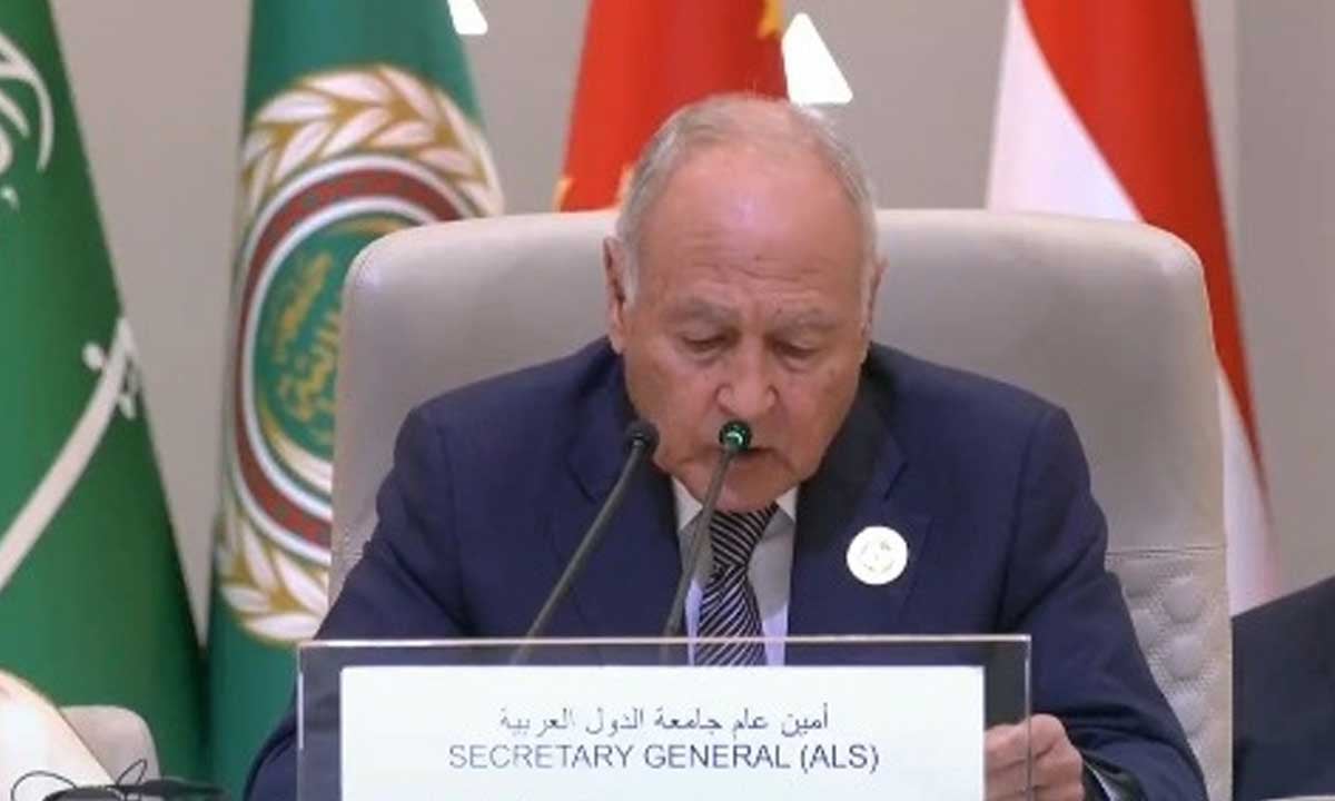أمين عام الجامعة العربية: العلاقات العربية- الصينية تقف على أرضية صلبة