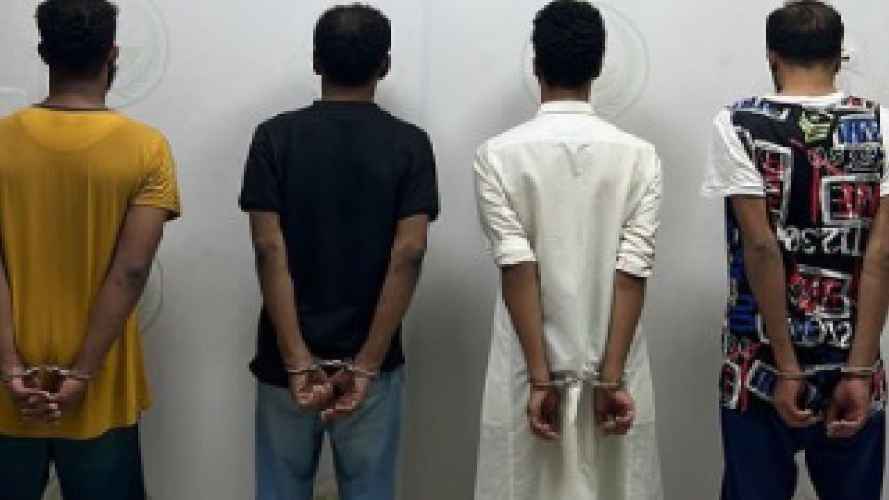  القبض على 4 مواطنين لارتكابهم حوادث جنائية في الرياض