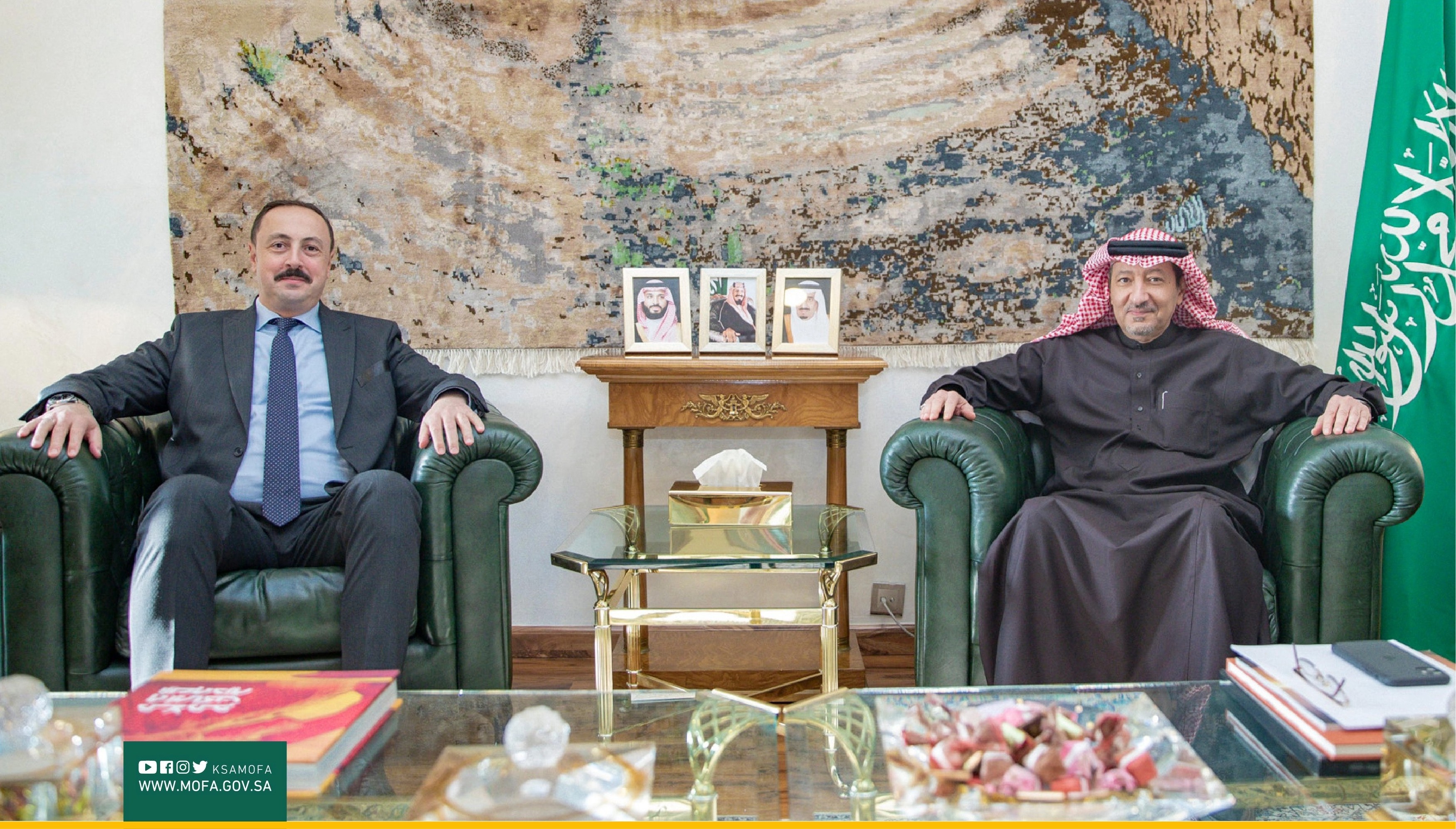  نائب وزير الخارجية يستعرض مع السفير التركي الموضوعات ذات الاهتمام المشترك 