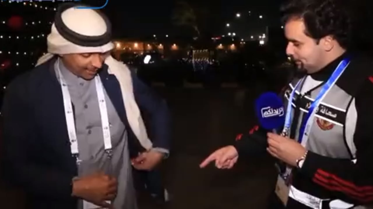 بالفيديو.. تعرض مسؤول باتحاد الكرة الكويتي للسرقة خلال حفل افتتاح خليجي 25 بالعراق