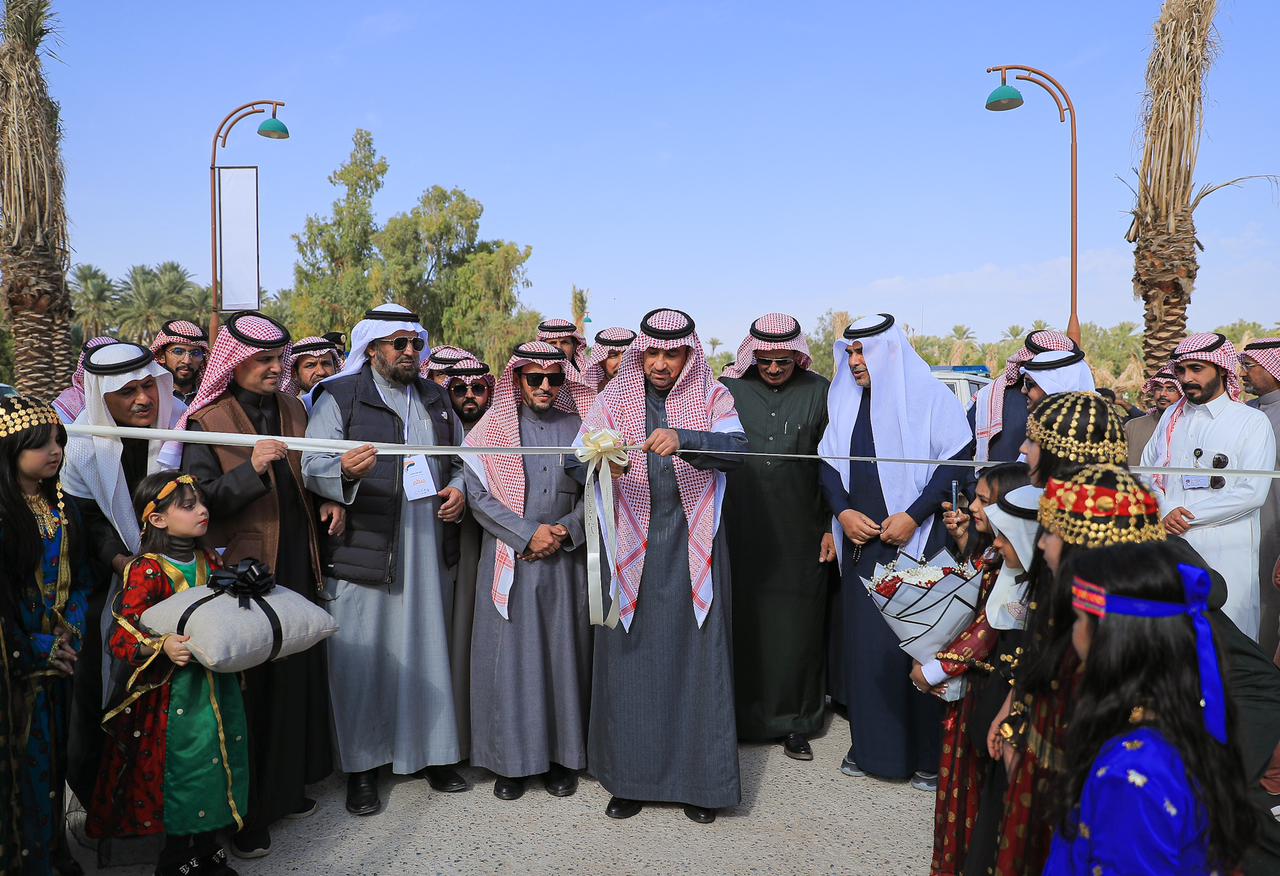 بالصور.. تدشين سوق فلاليح القصيم في جادة السواقي بالبكيرية 