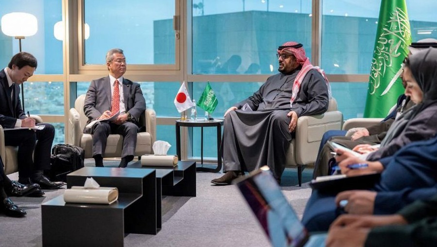 وزير الاقتصاد يناقش مع وفد مجلس النواب الياباني فرص التعاون بين البلدين