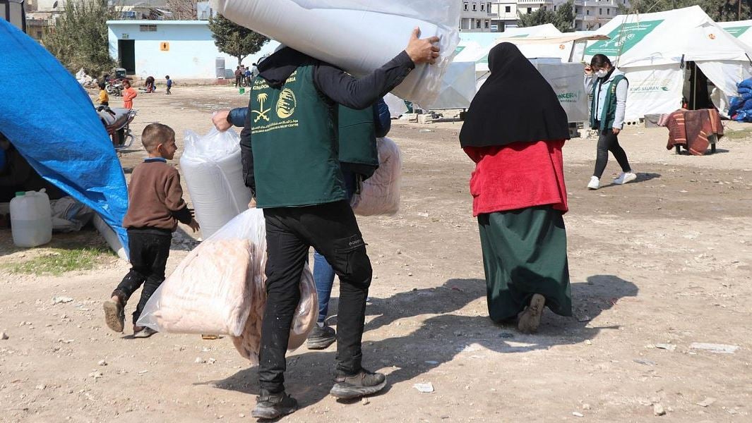مركز الملك سلمان للإغاثة يواصل دعم المتضررين من زلزال سوريا