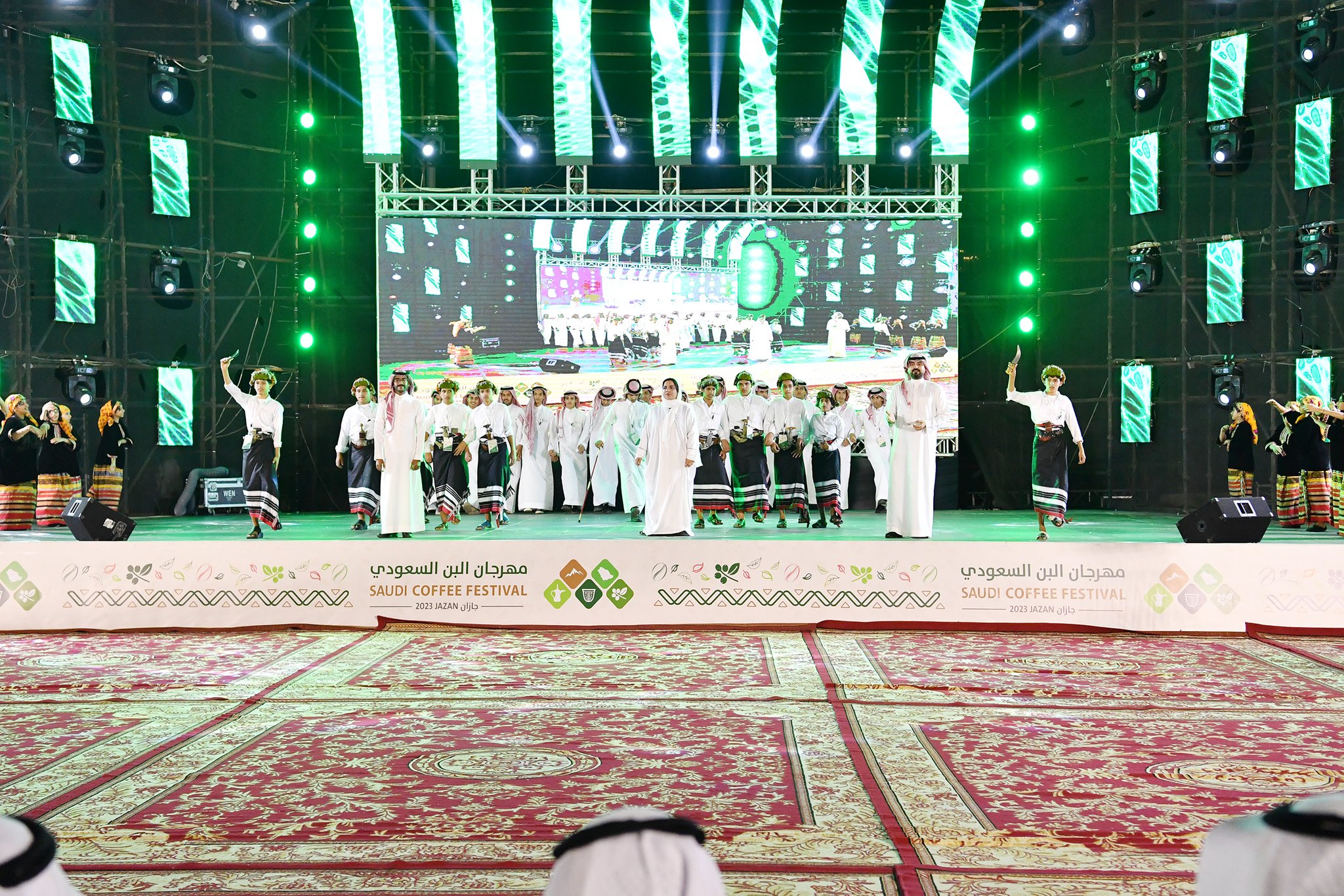 مهرجان البن السعودي العاشر يستهوي الأطفال ببرامج مسرحية