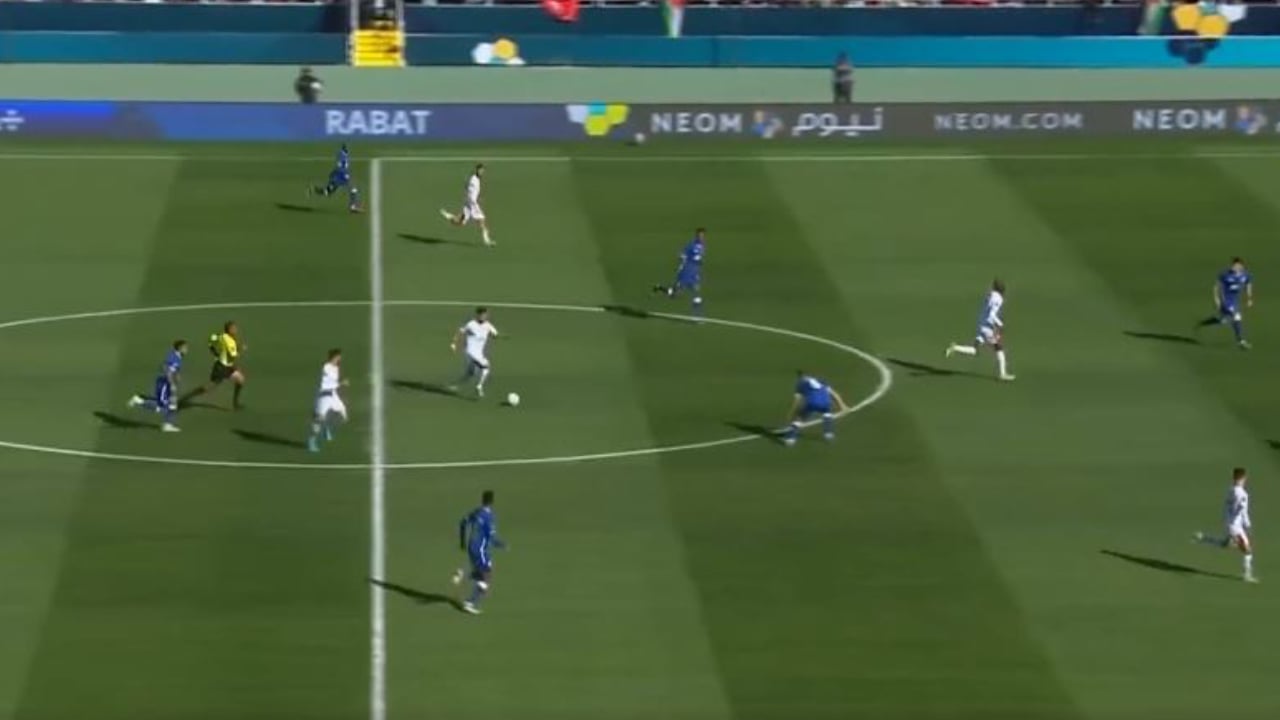 مباراة الهلال والوداد المغربي.. التعادل السلبي يحسم الشوط الأول 