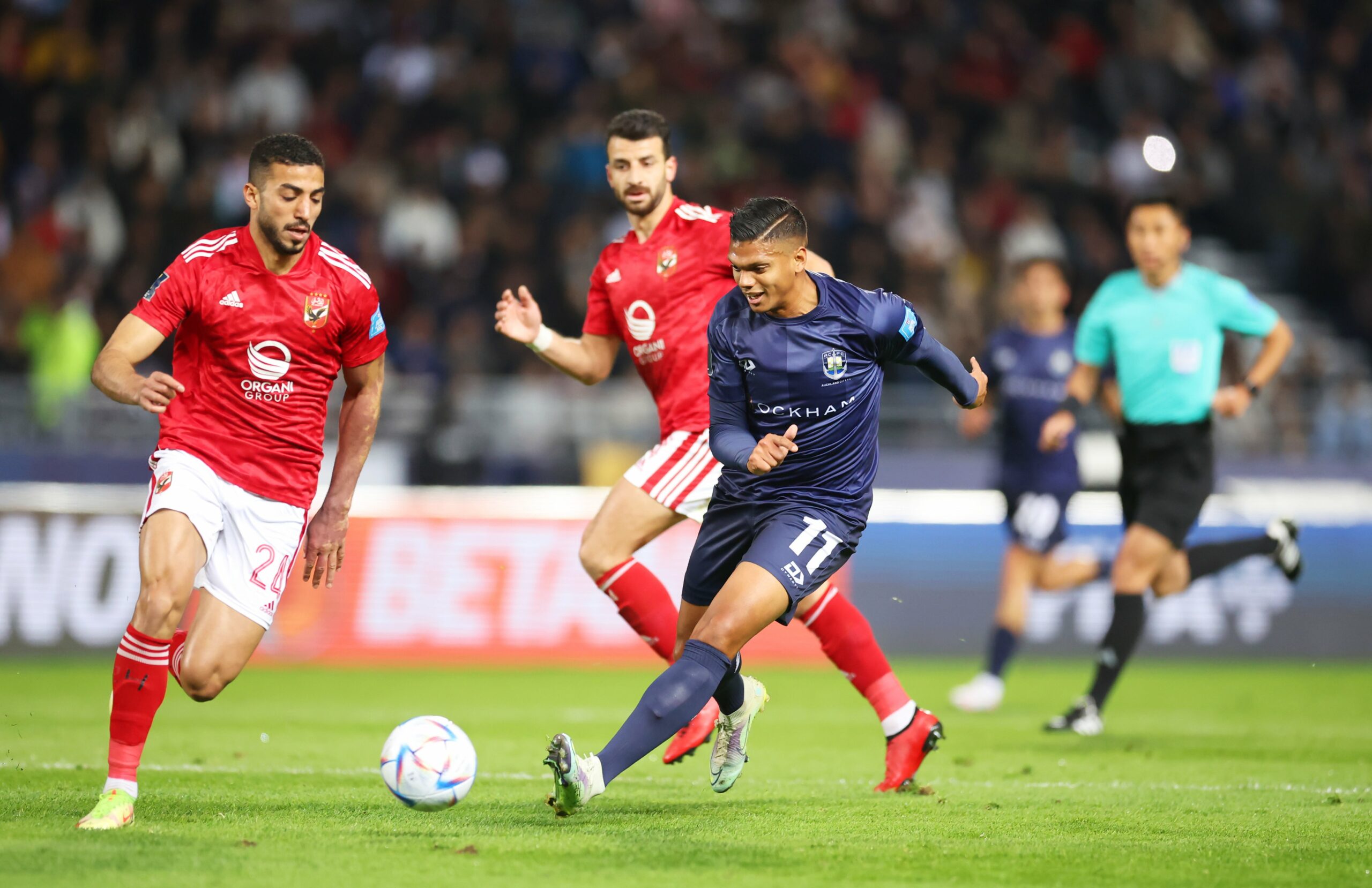 الأهلي المصري يهزم أوكلاند سيتي بثلاثية نظيفة في مستهل مشواره بكأس العالم للأندية