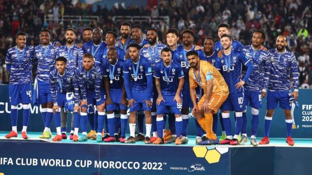دياز في حفل تكريم الهلال: الكرة السعودية قادرة على مقارعة الكبار