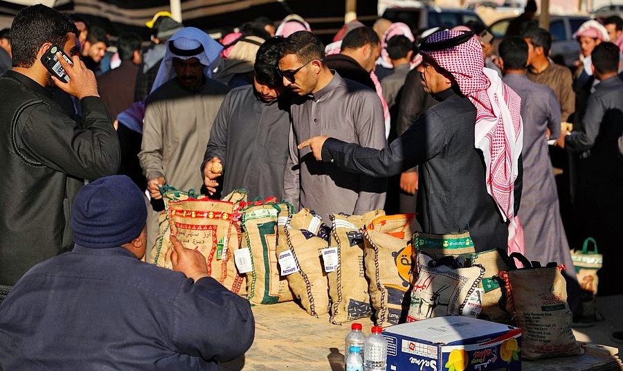انتعاش سوق الفقع في عرعر.. والأسعار في متناول الجميع
