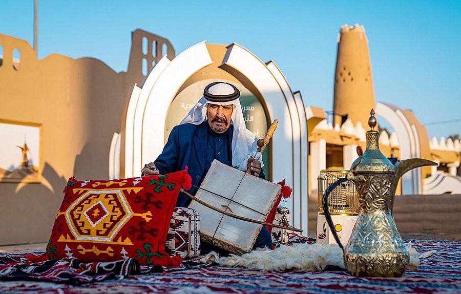 زوار مهرجان شتاء درب زبيدة يستمتعون بعروضه وبرامجه المتنوعة