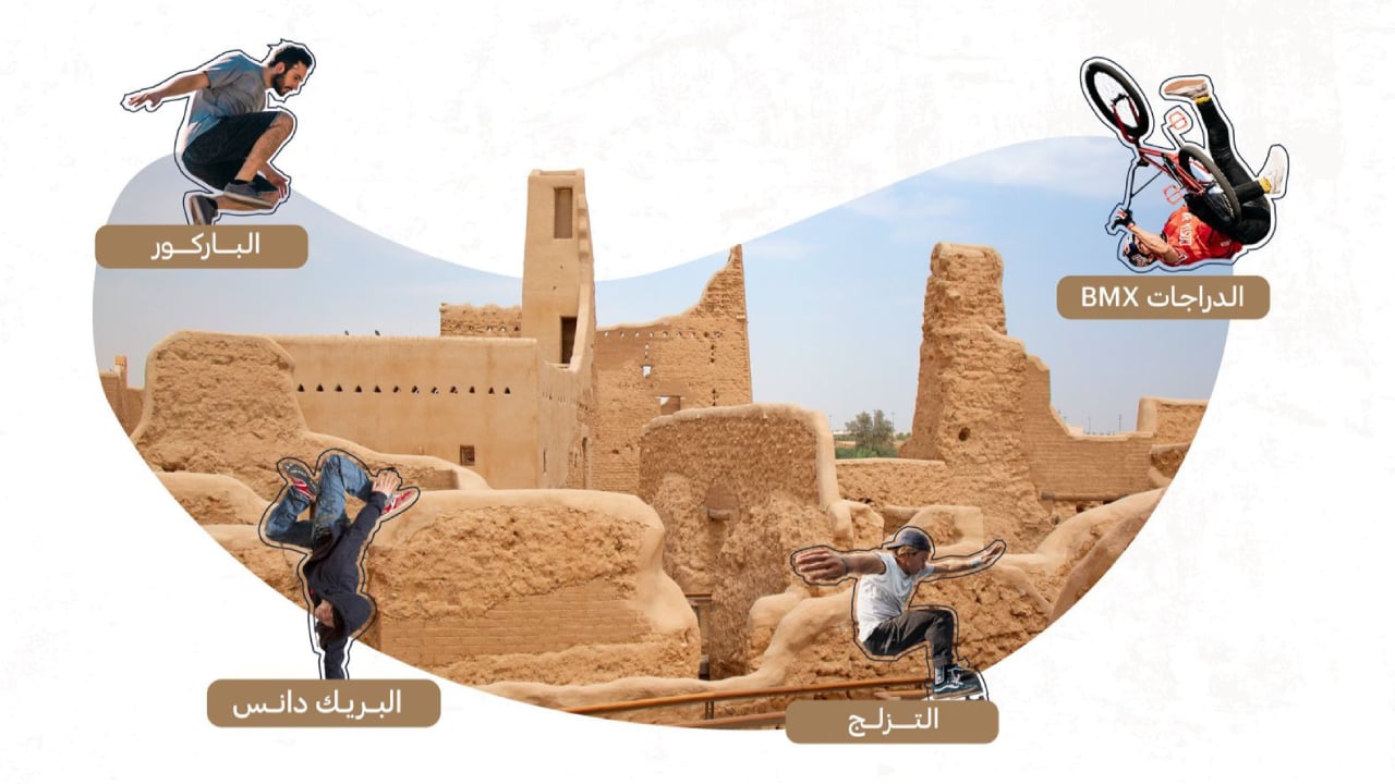 لأول مرة في الشرق الأوسط.. كأس العالم للدراجات الاستعراضية في الدرعية الجمعة