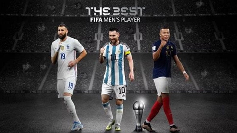 «ميسي» و«مبابي» و«بنزيما» في القائمة النهائية لجائزة أفضل لاعب بالعالم.. 27 فبراير «يوم الإعلان»
