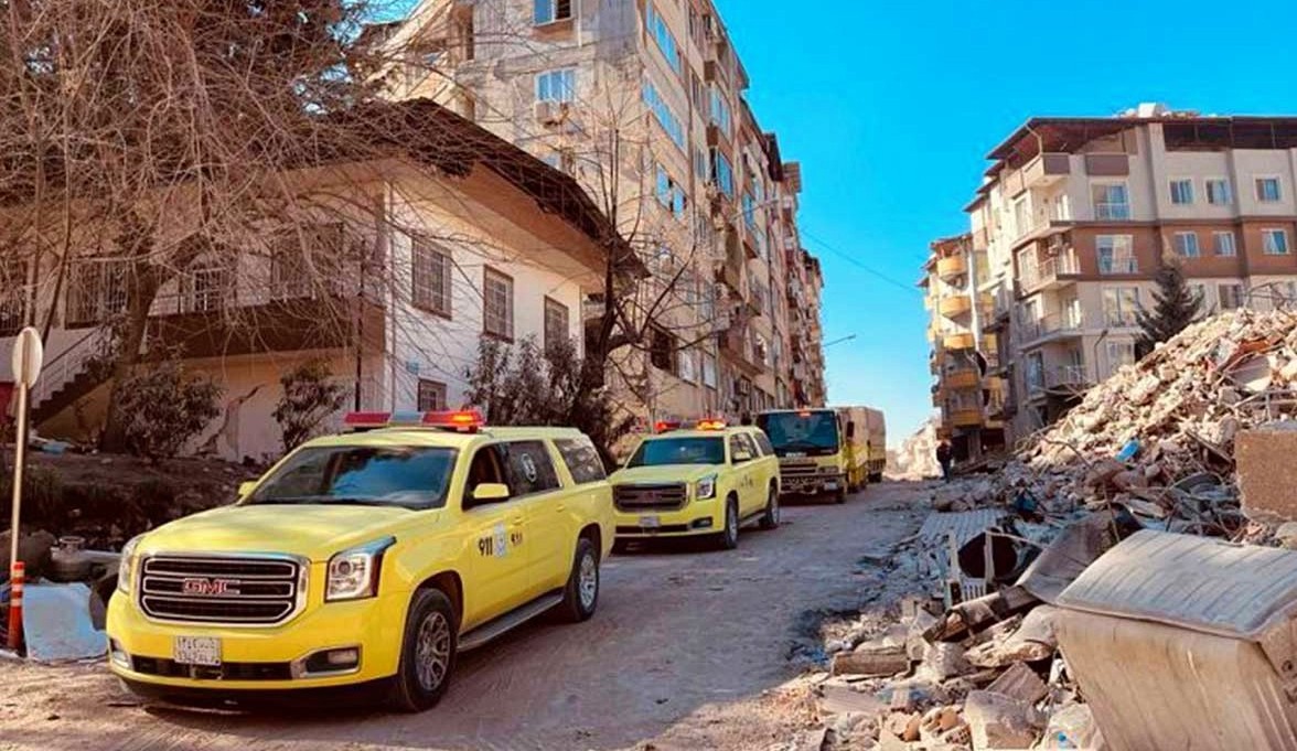 فريق البحث والإنقاذ السعودي.. مهام ميدانية في 46 موقعًا تركيًا 

