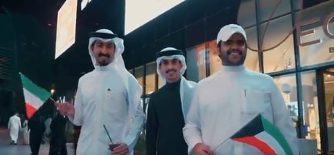 بالفيديو.. بوليفارد رياض سيتي تحتفي باليوم الوطني الكويتي