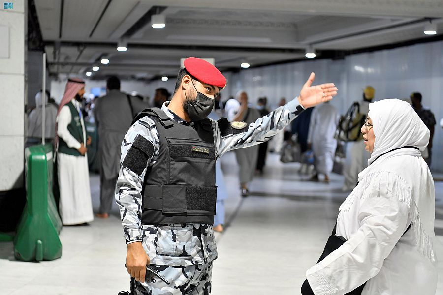 رجال أمن المسجد الحرام