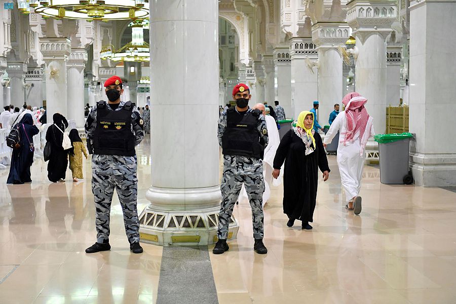رجال أمن المسجد الحرام
