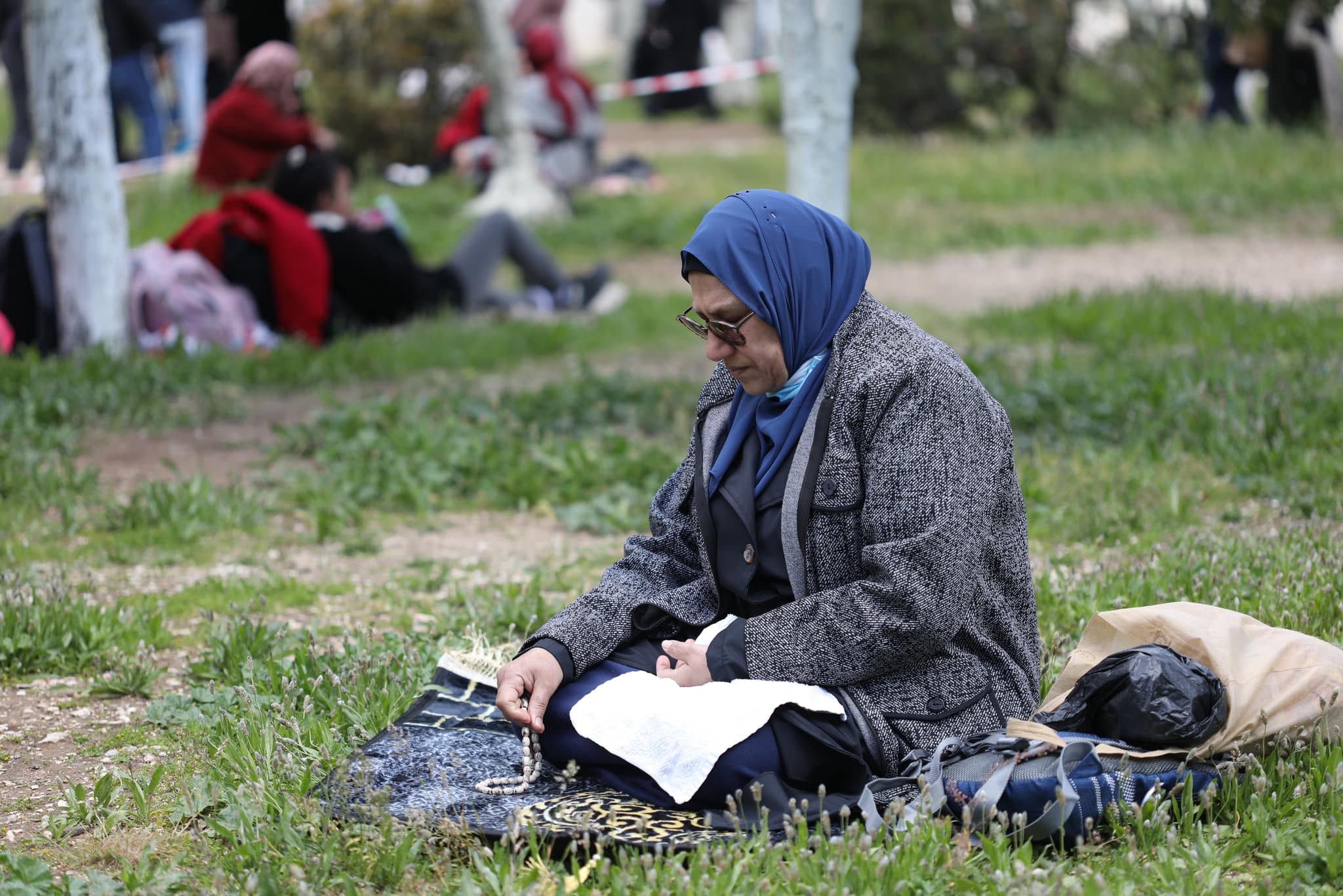 صلاة الجمعة بالمسجد الأقصى 