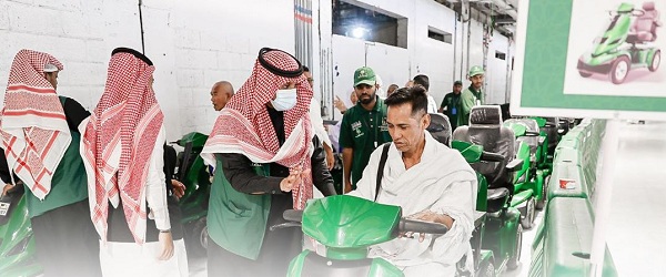 رئاسة الحرمين تحدِّد مواقع الوصول للعربات الكهربائية بالمسجد الحرام