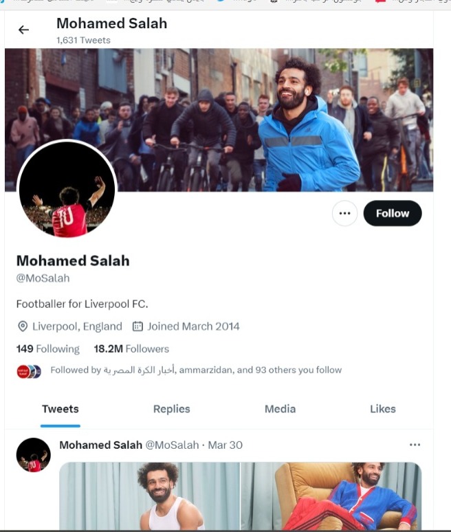 محمد صلاح نجم نادي ليفربول