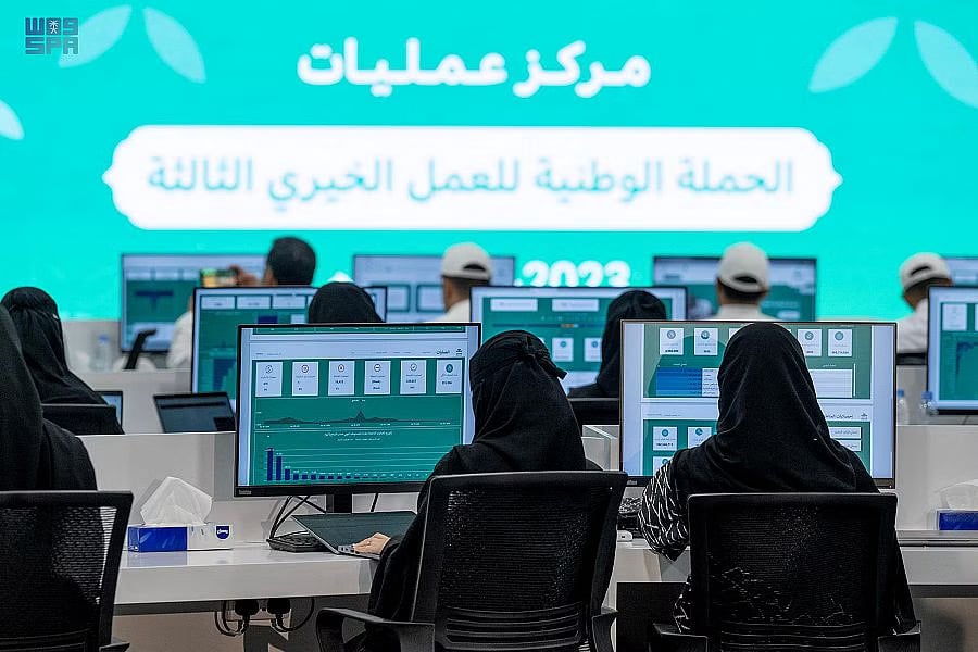 في يومها الثاني.. تبرعات الحملة الوطنية للعمل الخيري الثالثة تتجاوز نصف مليار ريال

