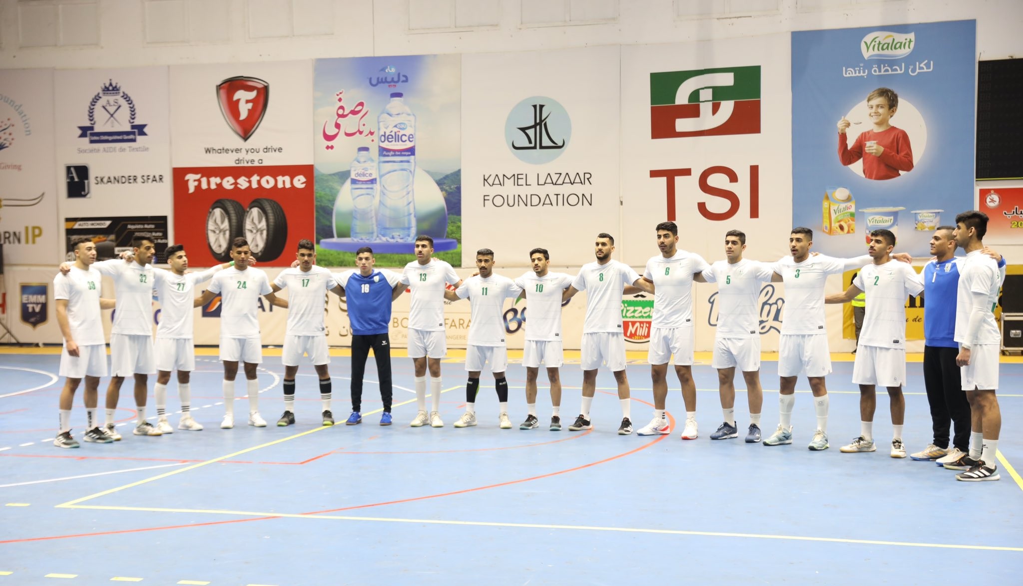 المنتخب السعودي لكرة اليد يواجه نظيره التونسي في البطولة العربية الخامسة
