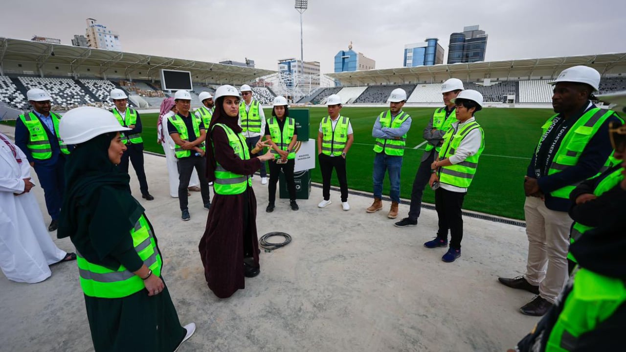 وفد الاتحاد الآسيوي يختتم زيارته التفقدية لمرافق المملكة لاستضافة كأس آسيا للسيدات 2026