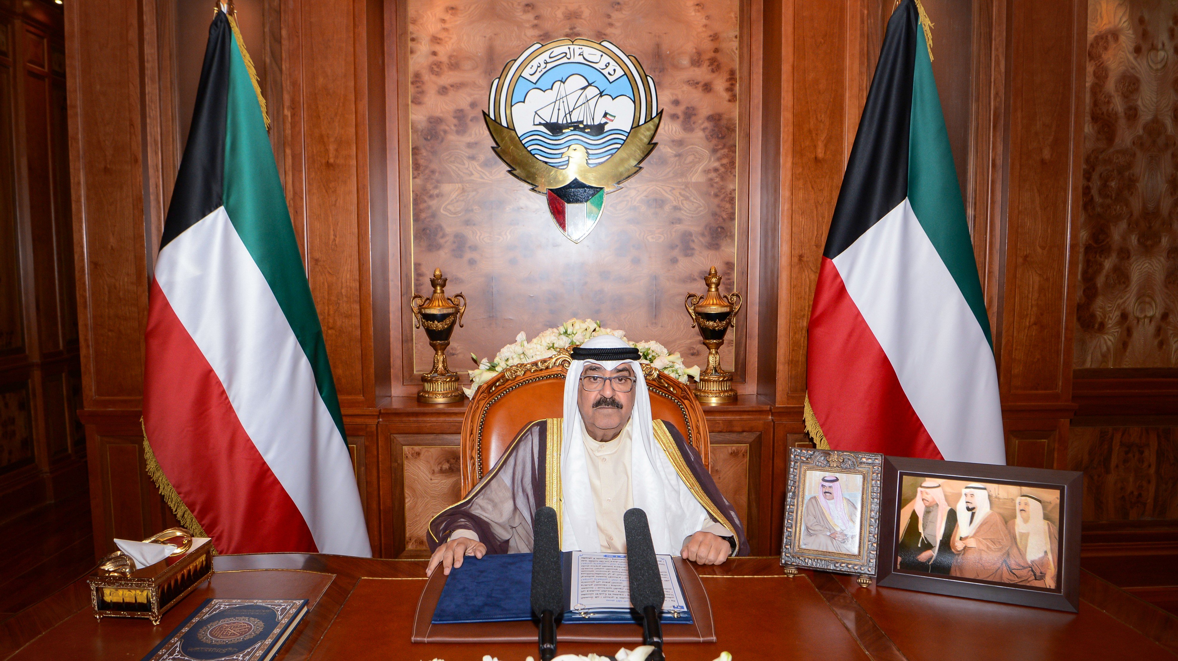 ولي عهد الكويت يعلن حل مجلس الأمة 2020 المعاد بحكم «الدستورية»