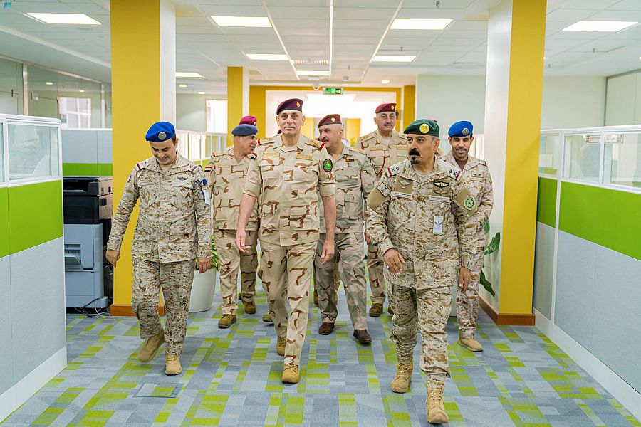 أمين التحالف الإسلامي العسكري يستقبل مدير الاستخبارات العسكرية العراقية