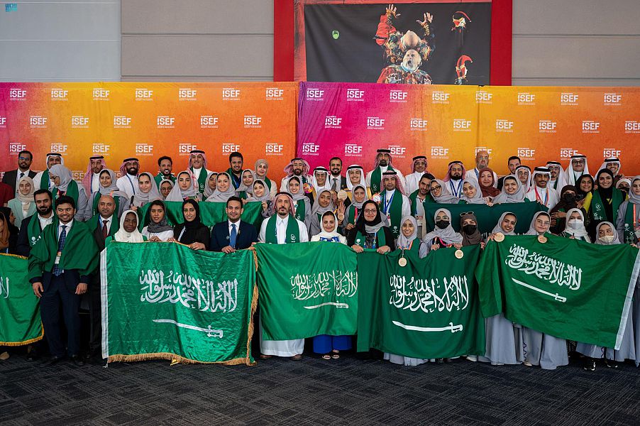 المنتخب السعودي للعلوم والهندسة يعود للمملكة بعد التتويج بـ27 جائزة في «آيسف 2023»


