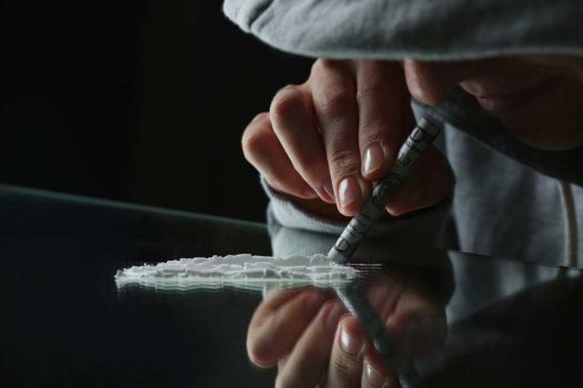 آثار الجرعات المضاعفة والتعاطي المزمن للكوكايين