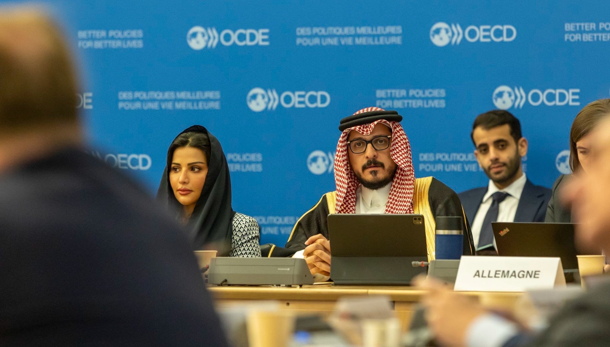 المملكة تشارك في جلسات الحوار التابعة لمنظمة التعاون الاقتصادي والتنمية بباريس