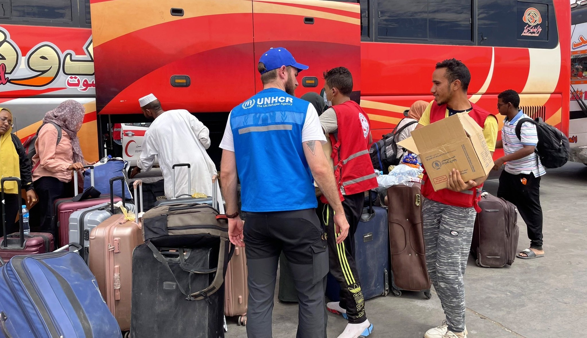 مفوضية اللاجئين: دخول 56 ألف سوداني إلى مصر منذ بدء الاشتباكات