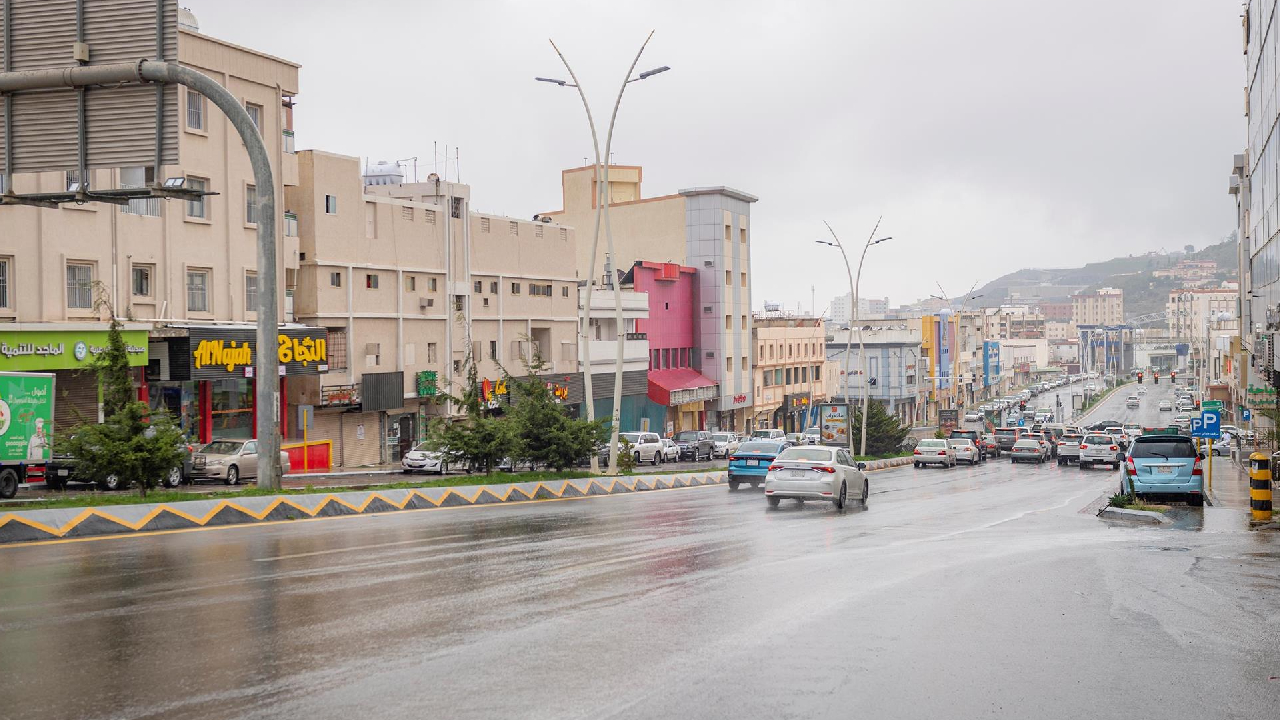 عواصف رعدية على الباحة.. وأمطار من متوسطة إلى غزيرة بالمدينة وجازان