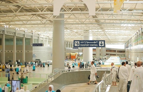مدينة الحجاج في جدة: 20 دقيقة مدة إنهاء إجراءات ضيوف الرحمن في المطار