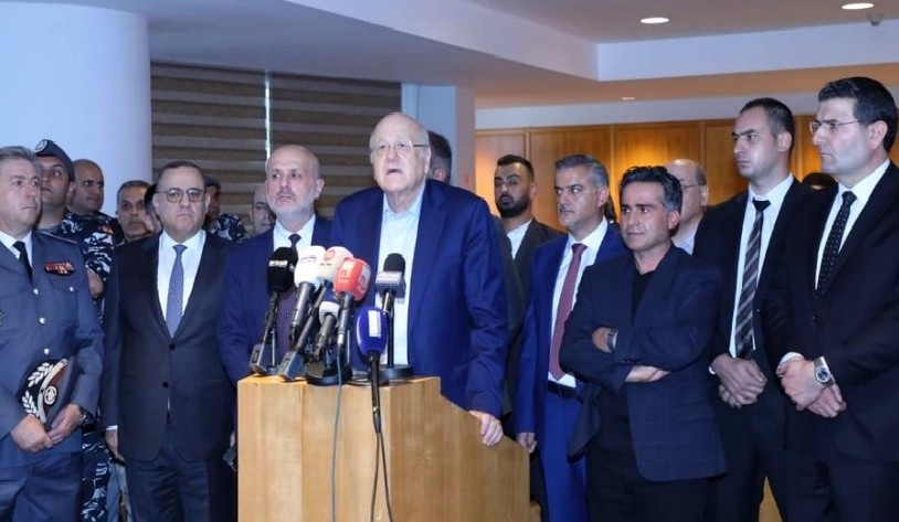 «ميقاتي»: لا يمكن أن يكون لبنان مصدرًا أو ممرًا لأي عمل يضر العرب أو العالم