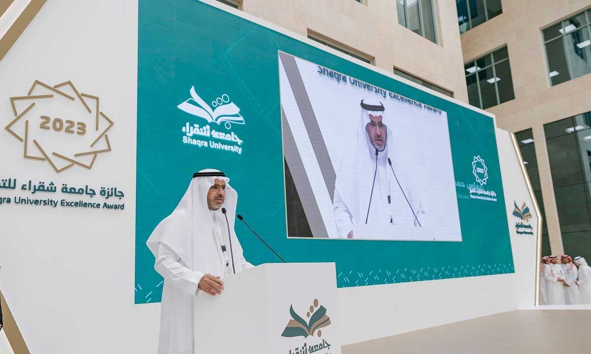 جامعة شقراء تنظم حفل تكريم الفائزين بجائزتها للتميز في فروعها الخمسة

