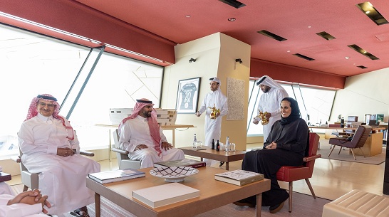 المملكة وقطر تبحثان تعزيز التعاون الثقافي في قطاع المتاحف