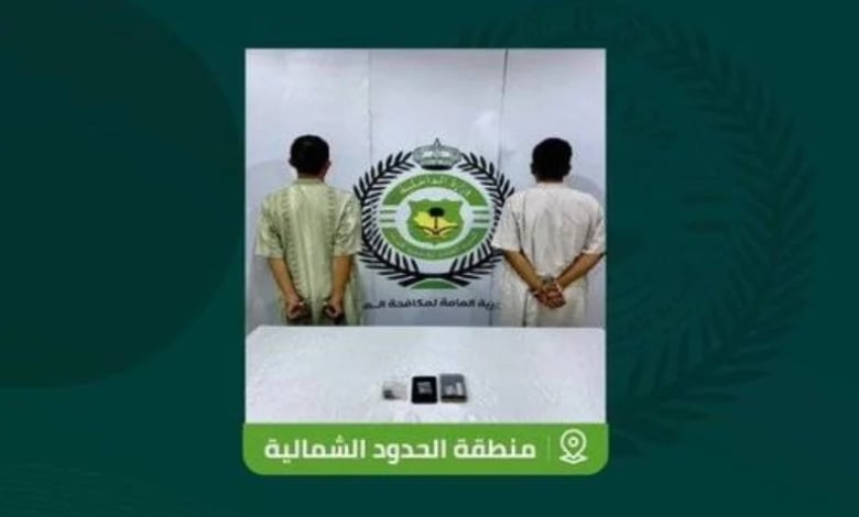 «مكافحة المخدرات» تحبط ترويج مادة الحشيش وأقراص خاضعة لتنظيم التداول الطبي بالحدود الشمالية
