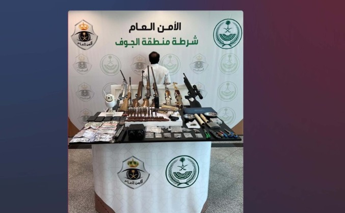 ضبط مواطن اتخذ منزلًا بسكاكا وكرًا لترويج الإمفيتامين والحشيش

