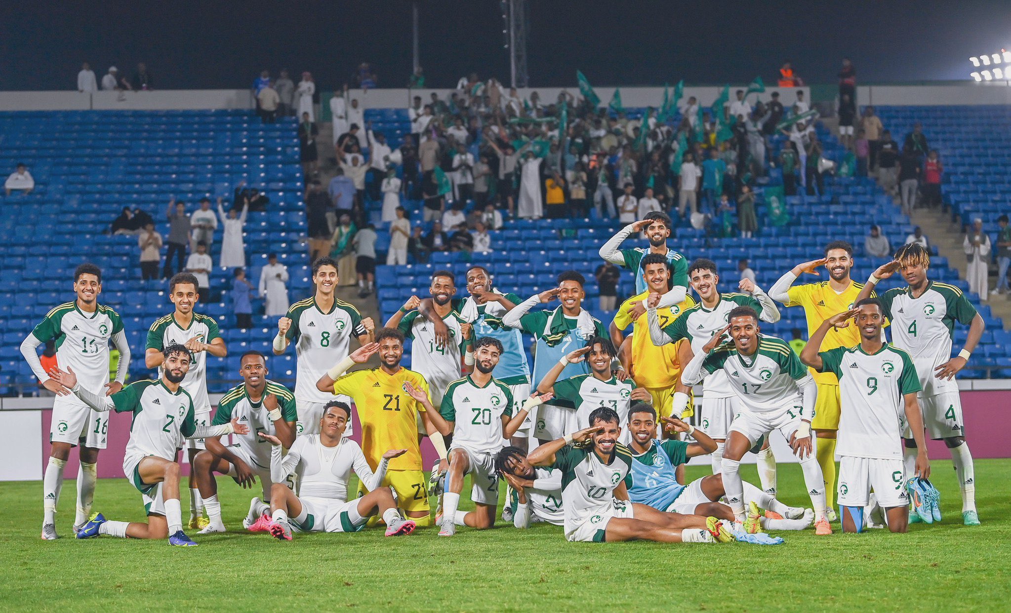 الأخضر الأولمبي يتأهل إلى نهائيات كأس آسيا 2024 في قطر
