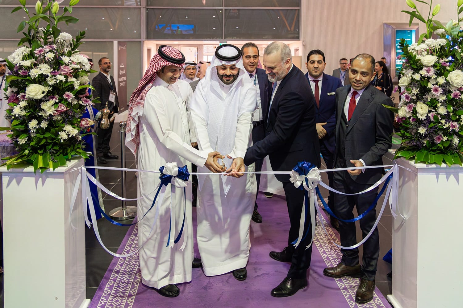 رئيس الهيئة السعودية للمقاولين يفتتح معرض وقمة البنية التحتية السعودية بالرياض
