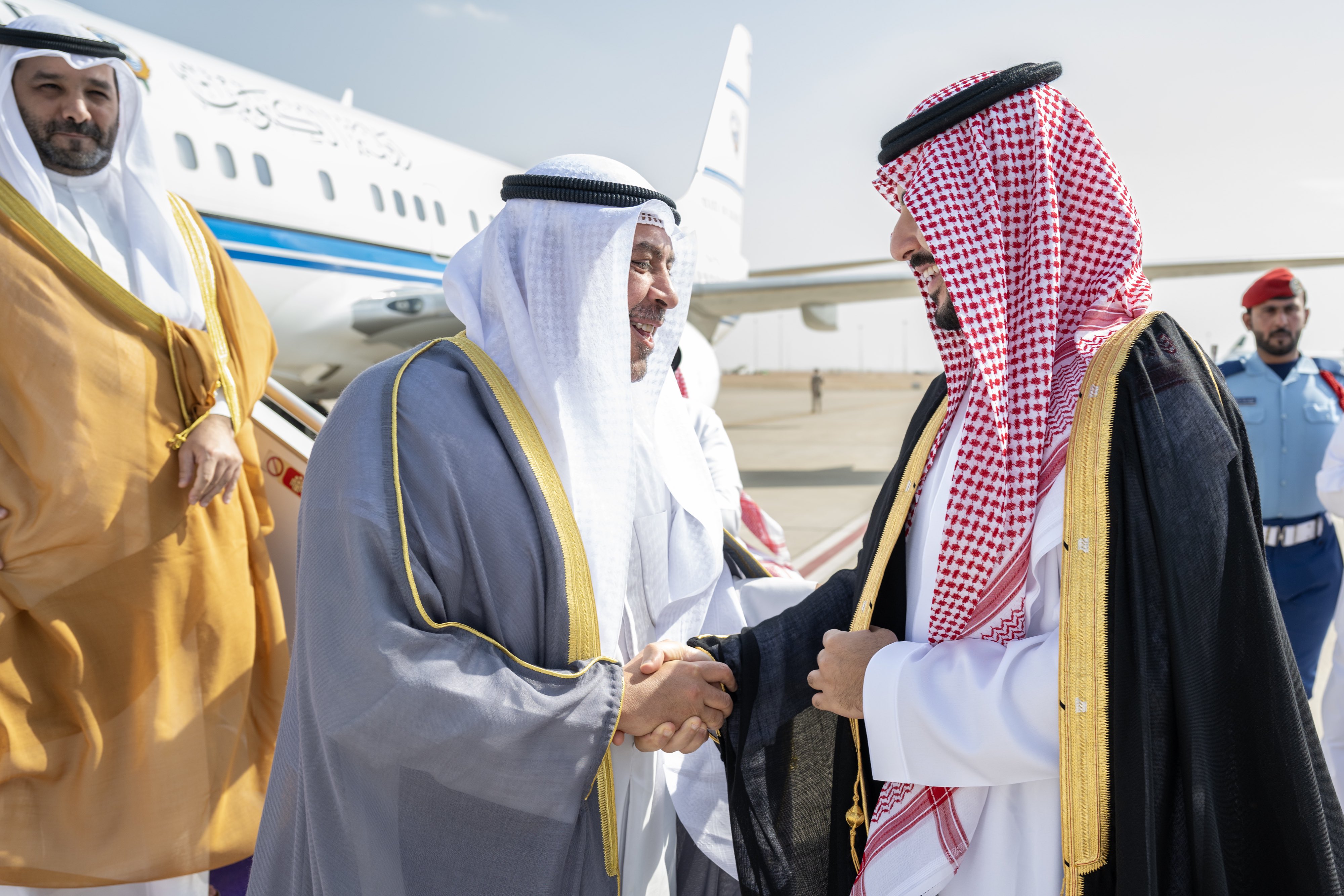 وصول نائب رئيس مجلس الوزراء الكويتي إلى الرياض