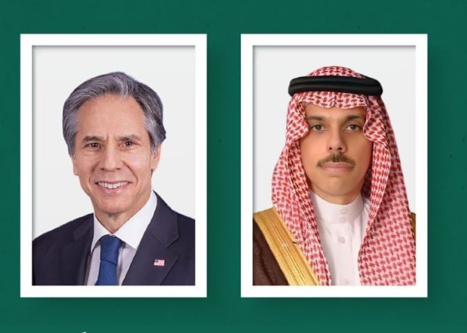 وزير الخارجية يبحث مع نظيره الأمريكي تطورات الأوضاع في غزة 